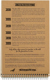 Rhino 8 x 5-inch recycled lined reporter's shorthand notebook with 80 leaves and 8mm ruling for note-taking and journaling.