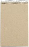 Rhino 8x5 inch recycled lined reporter's shorthand notebook with 80 pages and 8mm ruling, designed for note-taking and journaling.