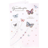 For a Granddaughter Who Means so Much, Birthday Greetings Card