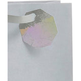 Large Gift Bag for Him/Her/Friend Silver Design