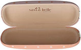 Sass & Belle Cutie Cat Meow glasses case with colorful cat illustration and soft interior for eyeglasses protection.