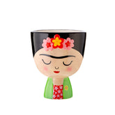 Sass & Belle Frida planter with colorful floral design, perfect for home and garden decor.
