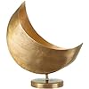 Sass & Belle Mini Celestial Moon Gold Planter with a celestial moon design, perfect for home decor or small plant display.