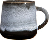 Sass & Belle Midnight Mojave glaze mug with a dark, glossy finish, featuring a stylish ceramic design for hot beverages.