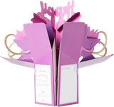 Second Nature 3D pop-up 80th birthday greeting card featuring colorful birthday cake design and festive decorations.