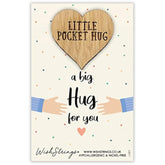 Second Nature keepsake gift featuring a small pocket hug wish token with a heartfelt design, perfect for sentimental keepsake moments.