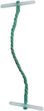 Green metal-ended treasury tags from Send It By, 45mm size, in a pack of 100, used for organizing documents in office supplies.