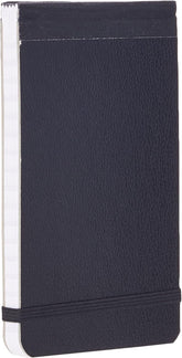 Silvine elasticated pocket notebook with 80 pages, durable stiff board covers, 5x3 inches, ideal for note-taking on the go.