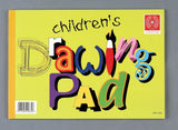 Silvine A4 drawing pad for stationery, featuring blank pages and a sturdy cover, ideal for sketching and artistic projects.
