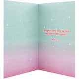 Hallmark New Big Sister Congratulations Card - Colourful Rapunzel Design from The Disney Princess Range