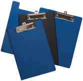 Tiger A5 assorted color foldover clipboard, a durable office supply with vibrant colors, ideal for organizing documents.