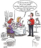 Greeting Card (PH7601) Humour Birthday - Get My Order Wrong - Women In A Restaurant