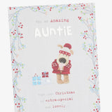 Boofle With Presents Auntie Christmas Card