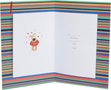 UK Greetings romantic birthday card for fiancé featuring heartfelt message and elegant design, perfect for celebrating him.