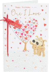 UK Greetings Boofle birthday card featuring a cute design, perfect for celebrating with someone special.