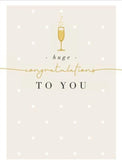 UK Greetings Kindred congratulations greeting card featuring a colorful design and heartfelt message for special occasions.