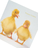 UK Greetings Easter Card for Him, Her, or Friend featuring cute ducklings design with envelope, perfect for spring celebrations.