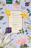 UK Greetings Easter Card for Him, Her, or Friend with envelope featuring a traditional design, perfect for celebrating Easter.