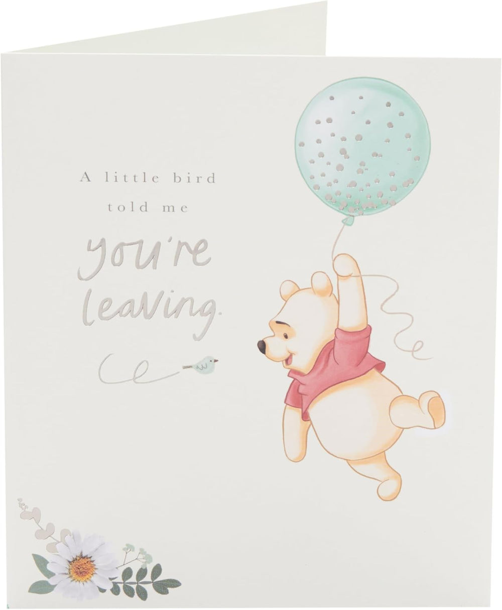 UK Greetings farewell card with heartfelt message for colleagues and friends, featuring a thoughtful design for saying goodbye.