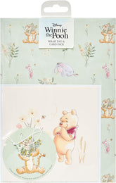 UK Greetings Disney gift wrap, card, and tag pack featuring colorful Disney character designs for special occasions.