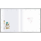 UK Greetings greeting card with colorful floral design and heartfelt message for special occasions.