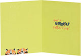 UK Greetings Roarsome Father's Day card featuring a fun design for Daddy from your little Cubs, with colorful illustrations.