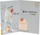 UK Greetings 70 Pop birthday card featuring colorful pop-up design and festive greeting for a 70th birthday celebration.