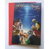 UK Greetings Christmas Message greeting card featuring festive holiday design and seasonal greeting artwork.