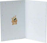 UK Greetings Amazing Husband wedding anniversary greeting card featuring cute Boofles character and colorful design.