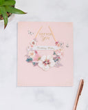 UK Greetings Royal Horticultural Society birthday greeting card featuring floral design, part of a set of 100 UK Greetings cards.