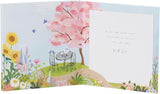 UK Greetings Beautiful Greenhouse Design Mum Birthday Card featuring vibrant floral artwork and elegant messaging.
