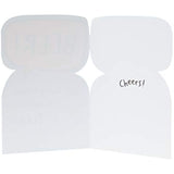 UK Greetings funny birthday card with a beer celebration die-cut design, perfect for humorous birthday greetings.
