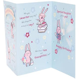 UK Greetings birthday card for daughter featuring a pop-up design with a heartfelt poem, ideal for celebrating special occasions.
