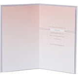 UK Greetings birthday card for granddaughter featuring a silver balloon design, colorful illustrations, and cheerful birthday message.