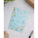 UK Greetings birthday card for her featuring a flower stem design, includes envelope, perfect for female friends.