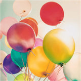 UK Greetings birthday greeting card for him, her, or friends featuring a colorful balloons design, ideal for celebrating birthdays.