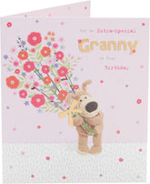 UK Greetings Boofle birthday card for granny featuring a cute design, perfect for sending warm birthday wishes to grandma.