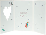 UK Greetings Christmas card featuring festive design for son and daughter, perfect for holiday greeting messages.