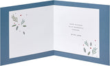 UK Greetings contemporary cocktail design birthday card for husband, featuring colorful illustrations and stylish greeting card details.