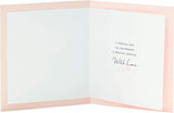 UK Greetings daughter and son-in-law anniversary greeting card with floral design and heartfelt message for special occasions.