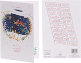UK Greetings Daughter & Multi Caption Christmas Card featuring festive holiday designs and heartfelt messages for special occasions
