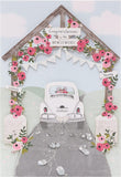 UK Greetings detailed design wedding card featuring elegant floral patterns and intricate artwork for special occasions.