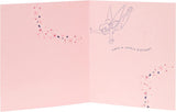 Disney Tinker Bell daughter birthday greeting card by UK Greetings featuring Tinker Bell illustration on a colorful card.