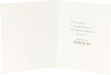 Disney Winnie the Pooh christening greeting card by UK Greetings featuring Winnie the Pooh illustration and religious message.