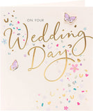 UK Greetings Friend contemporary wedding greeting card with elegant design and heartfelt message for special occasions.