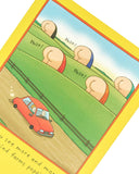 UK Greetings funny wind farms birthday card featuring playful illustrations, perfect for celebrating with a humorous touch.