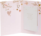 UK Greetings Heart Tree Wife Birthday Card with colorful heart-themed design, perfect for celebrating her special day.