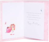 UK Greetings Bday Mum greeting card featuring cheerful design for a 55th birthday, suitable for celebrating moms.