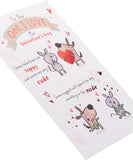 UK Greetings integrated "One I Love" greeting card, 90-pack, featuring heartfelt designs and high-quality cardstock.