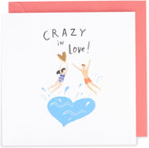 UK Greetings Kindred Crazy in Love Valentines Card featuring romantic design and heartfelt message for loved ones.